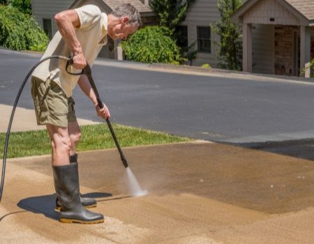 Why Fall Is the Best Time to Soft Wash Your Driveway in Rome, GA
