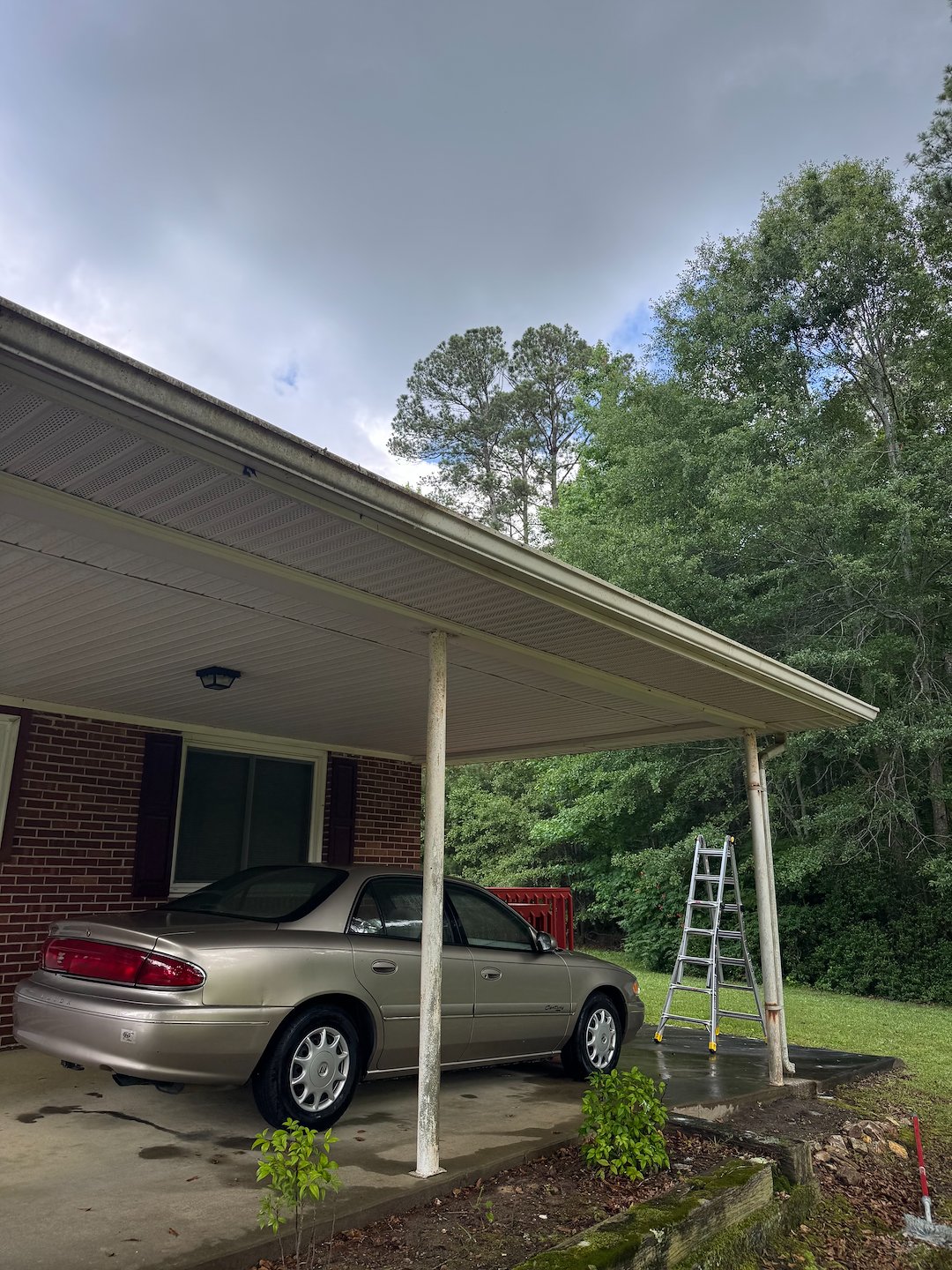 Gutter brightening in Bremen Ga